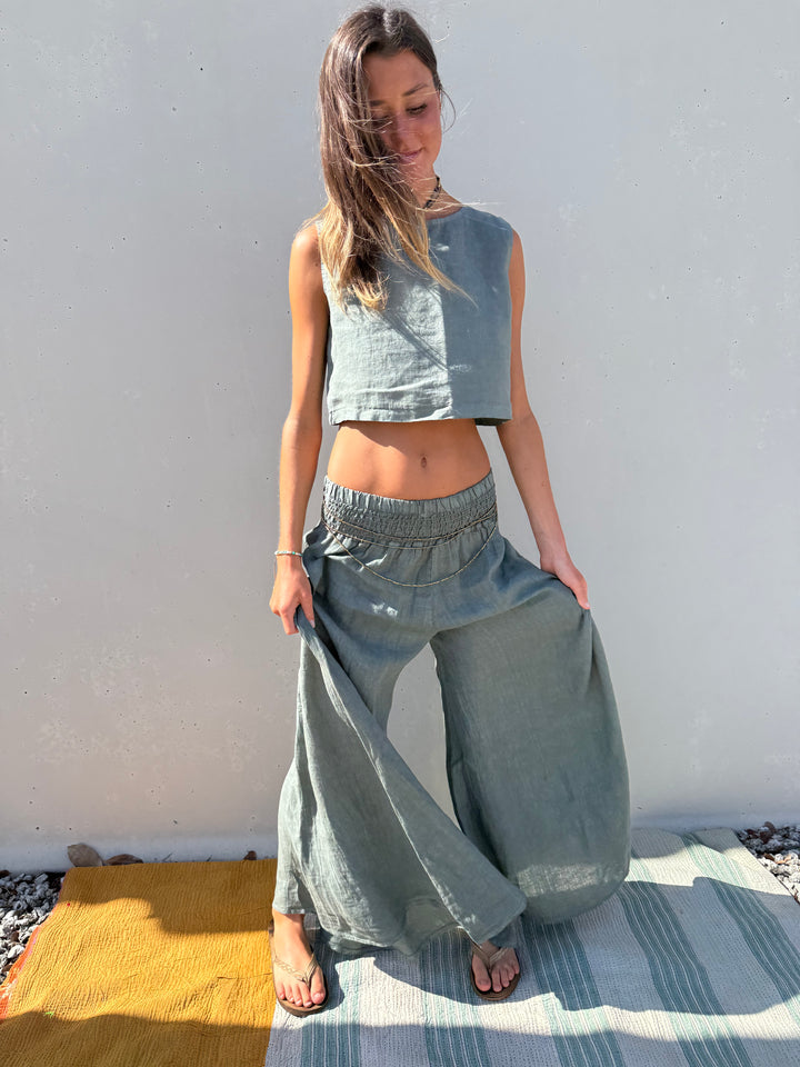 Lara Linen Pants