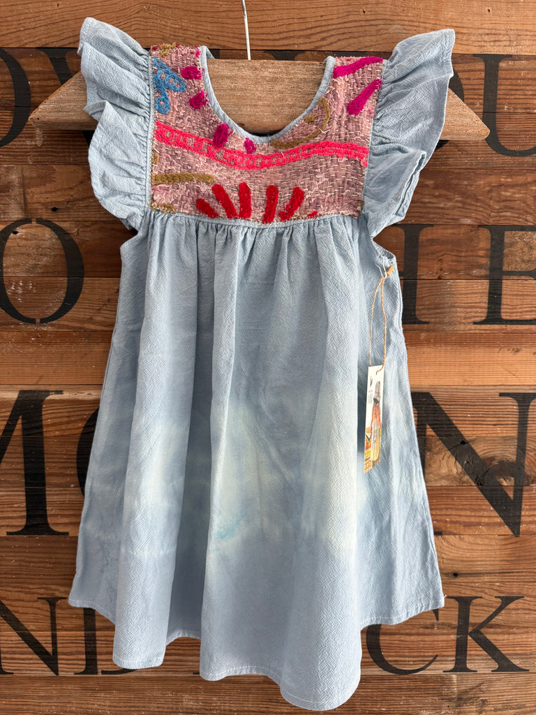 Mini mora up cycled dress