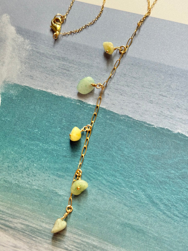 Lagoon Lariat Necklace