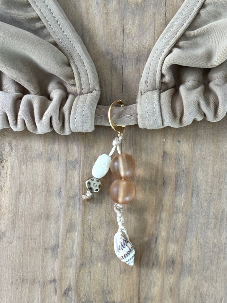 Golden Bikini Charm