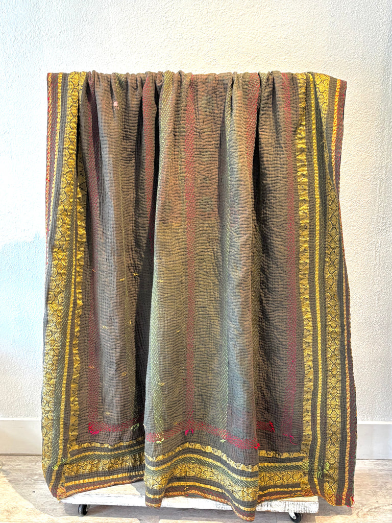 Agra Kantha Quilt