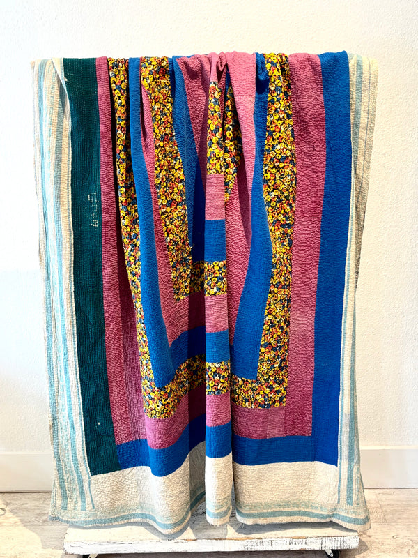 Goa Kantha Quilt