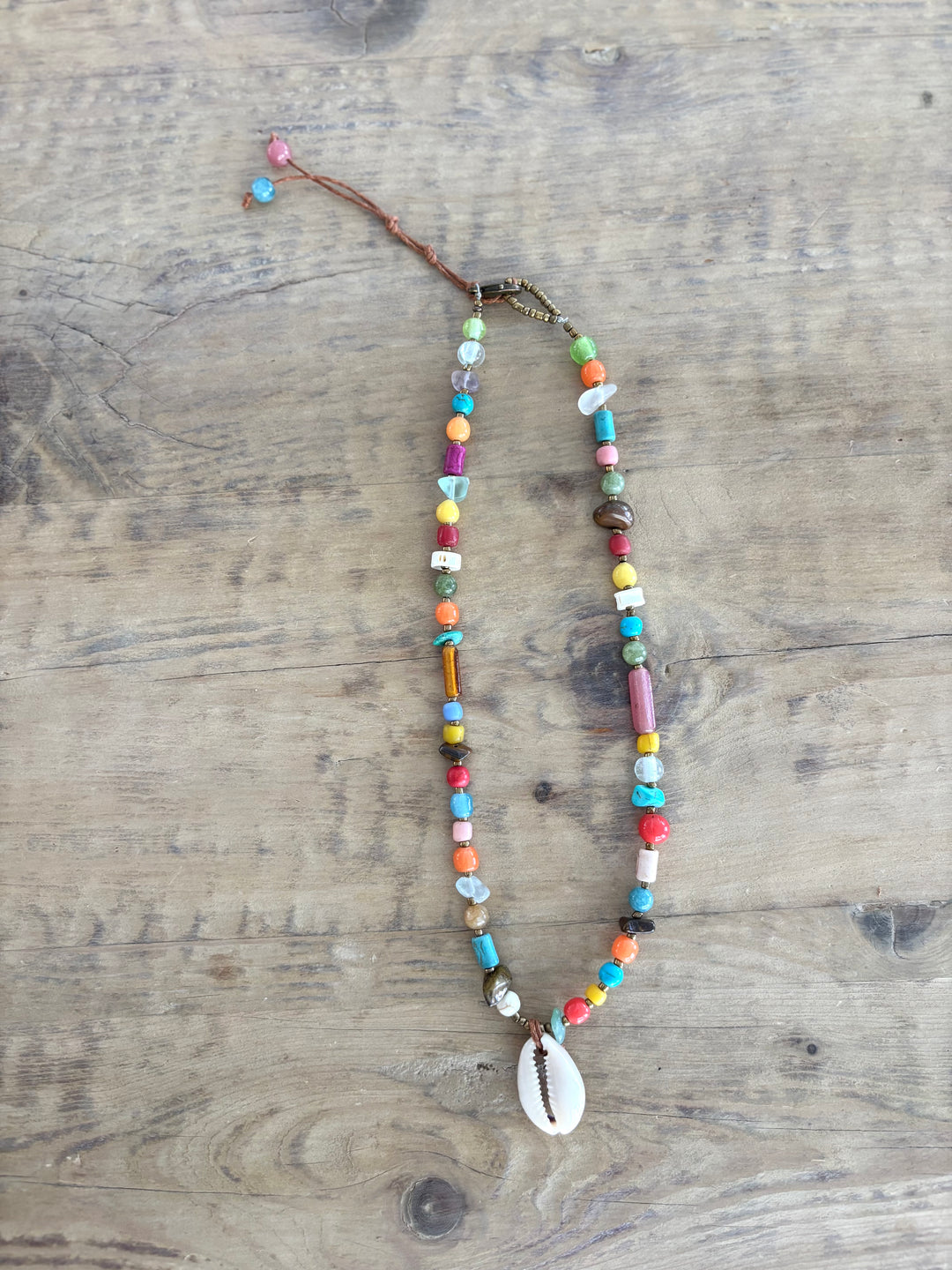Sunset Confetti Necklace