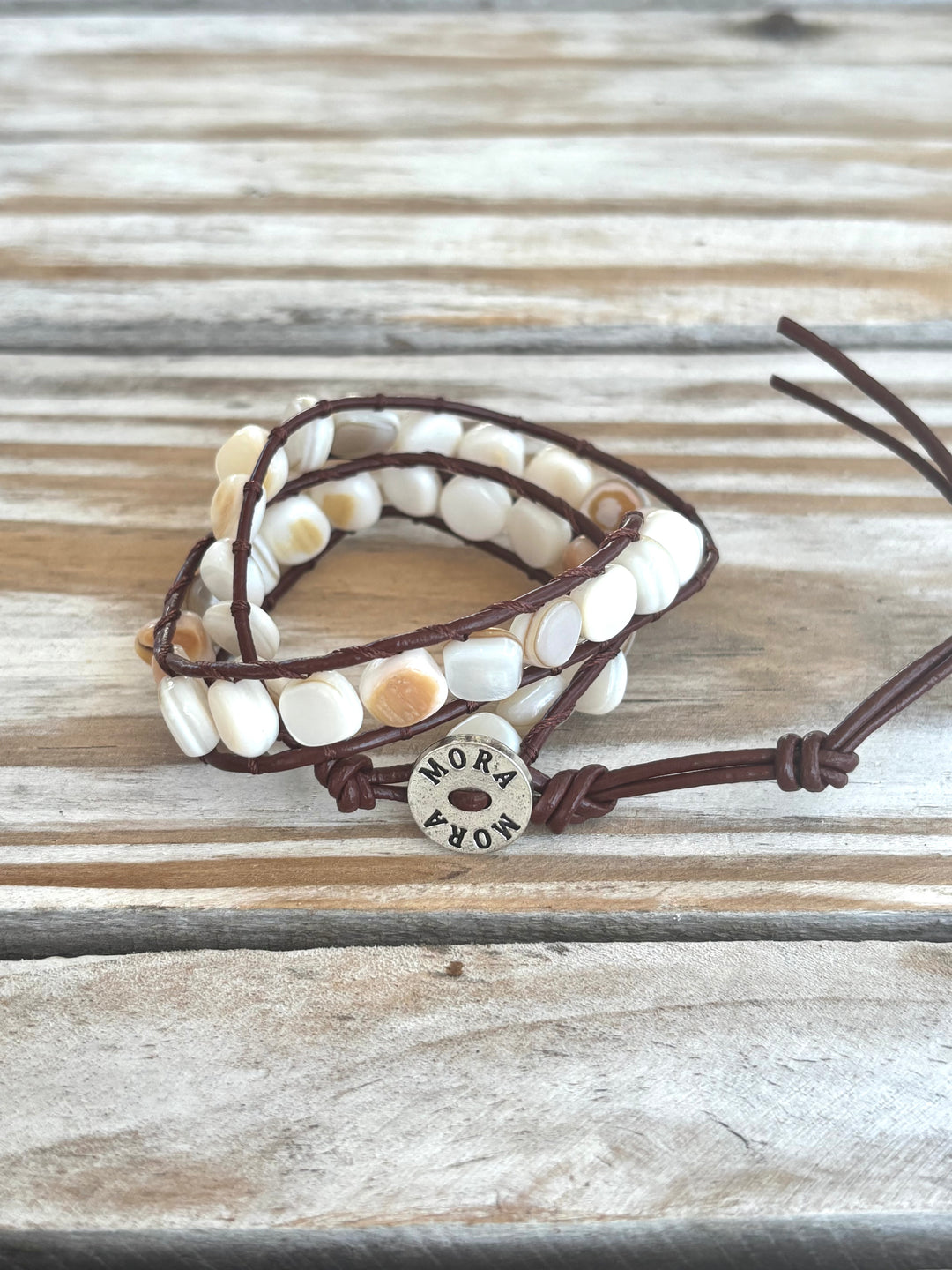 Sandy Palms Wrap Bracelet