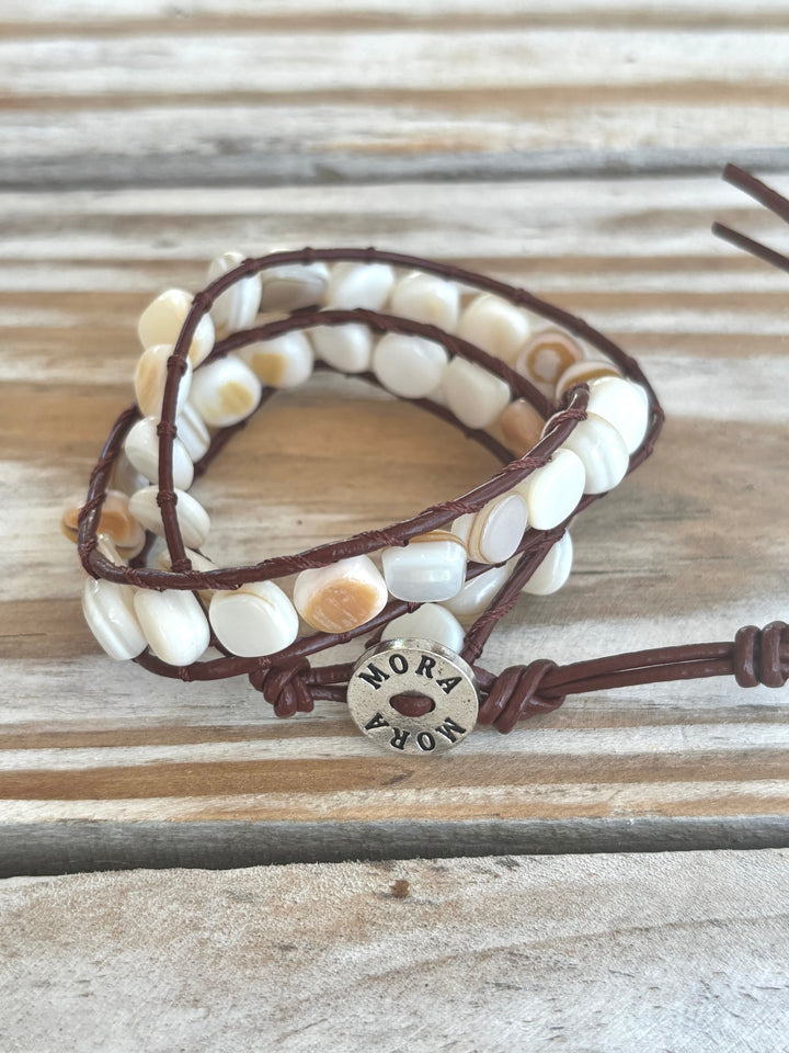 Sandy Palms Wrap Bracelet