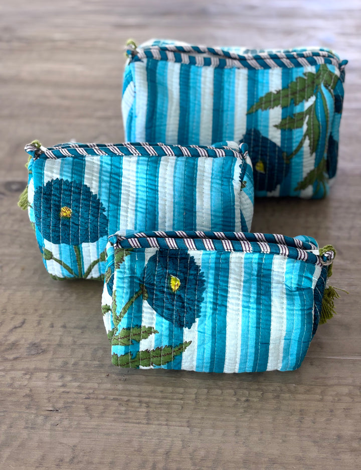 Stripe me Happy Block Print Bag