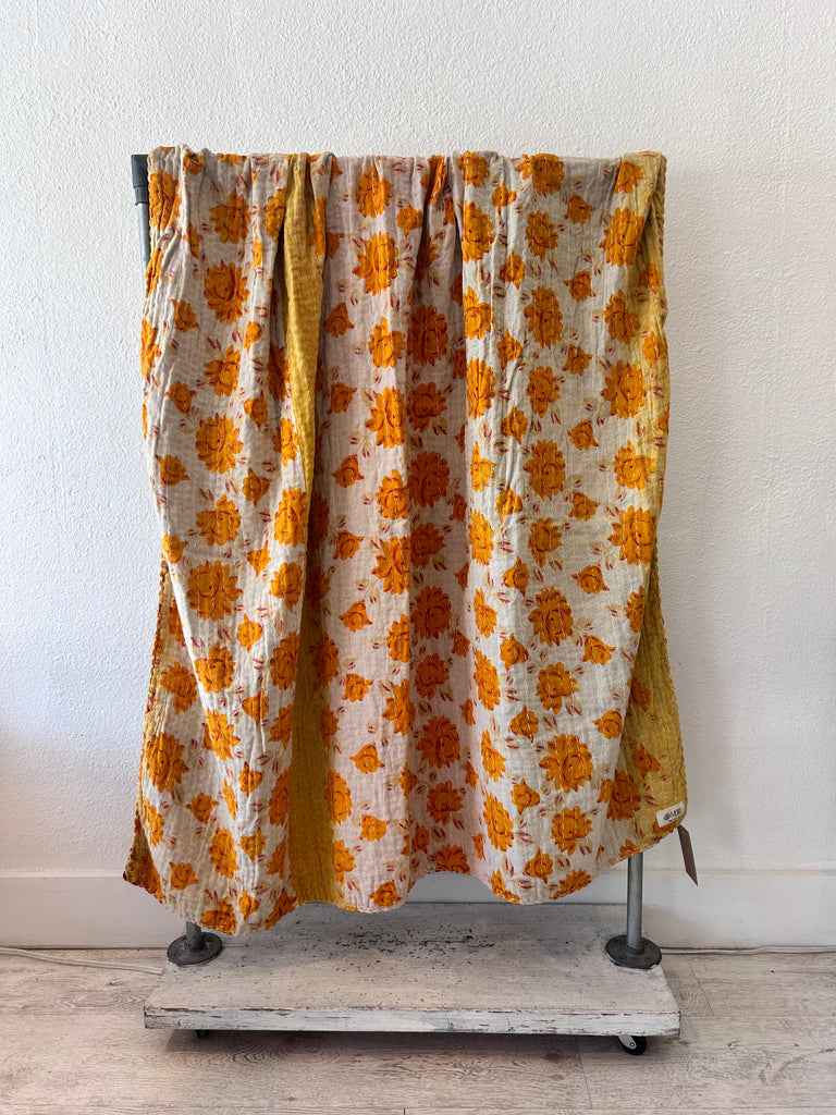 Lucknow Kantha Quilt