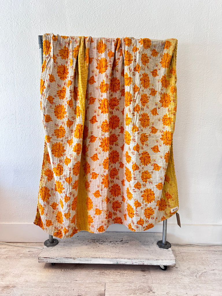 Lucknow Kantha Quilt