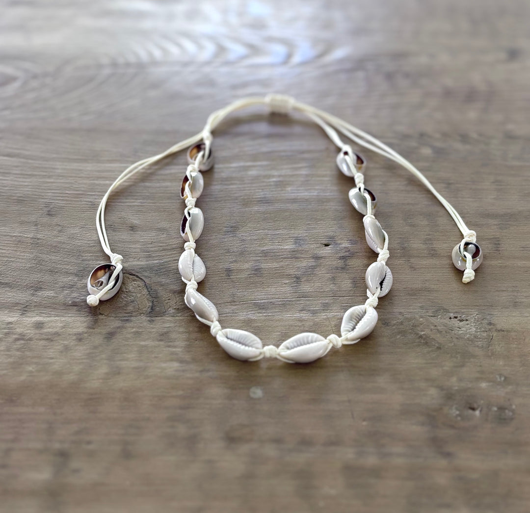 Cowrie Shell Choker