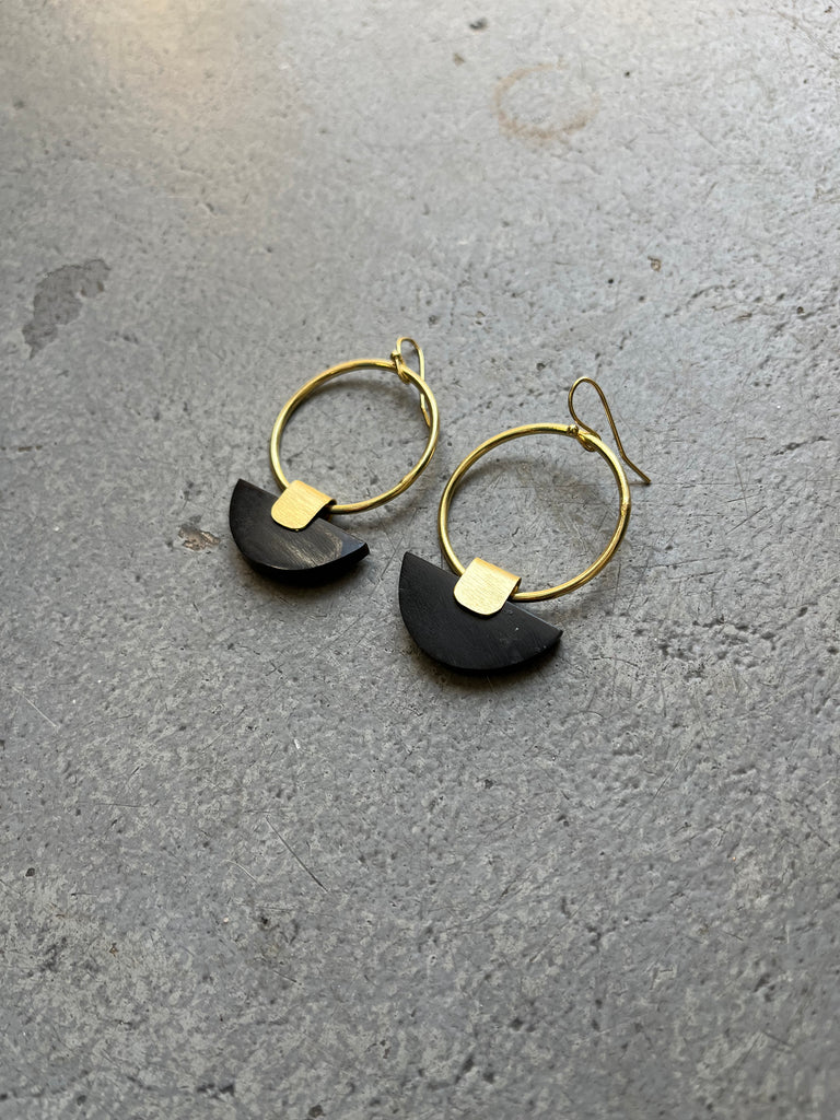Half Moon Earrings