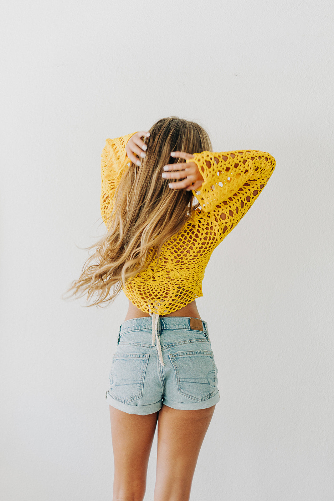 Back in Action Crochet Top