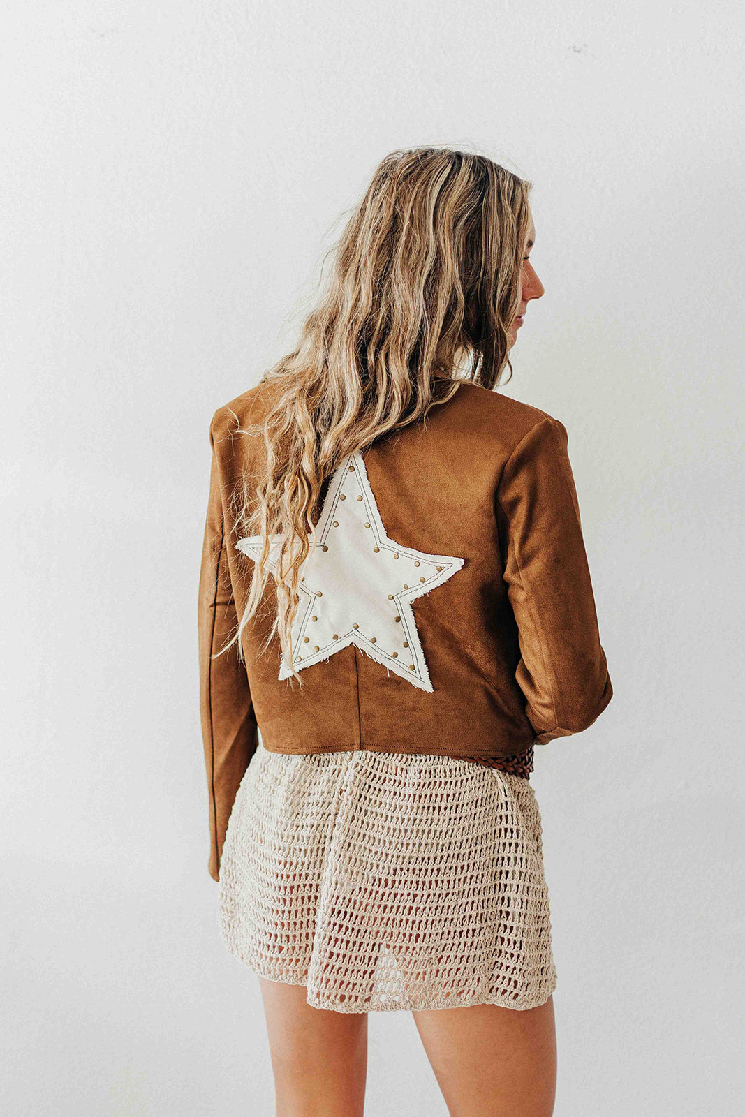 Lone Star Faux Suede Jacket