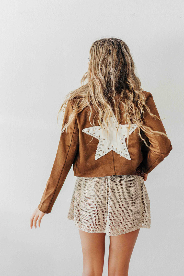 Lone Star Faux Suede Jacket