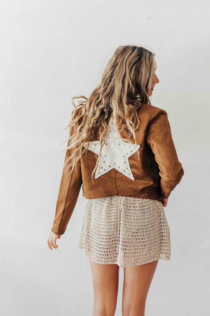 Lone Star Faux Suede Jacket