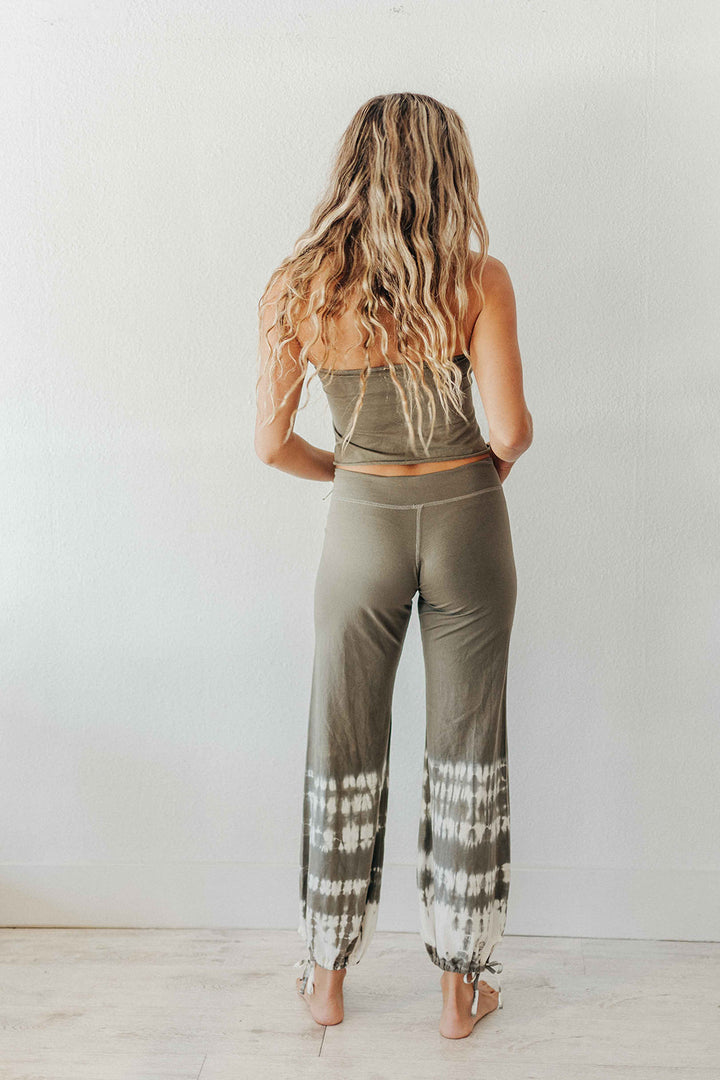 Palm Haze Gaucho Pants