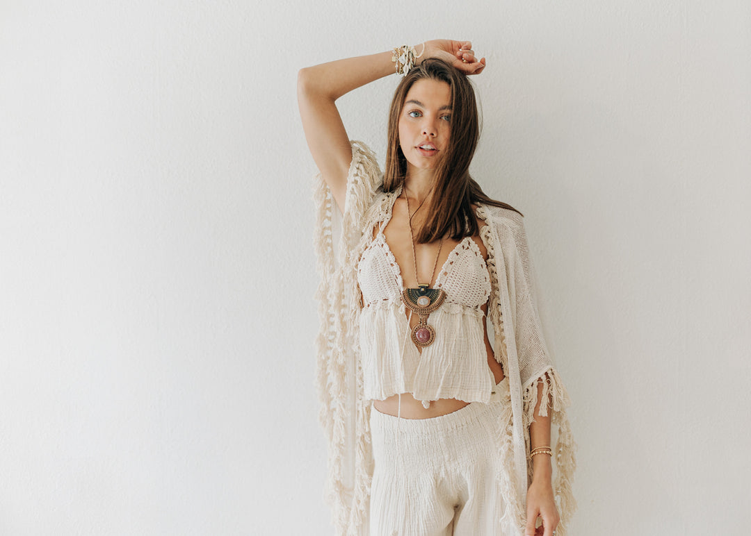 Cotton Heaven Crochet Top