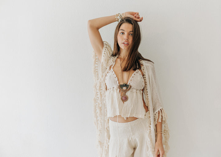 Cotton Heaven Crochet Top
