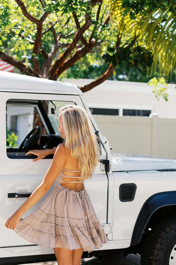 Flirty Layers Mini Dress