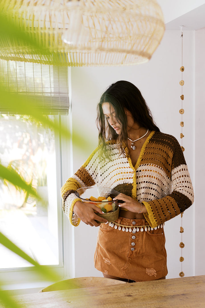 Oat Cardigan