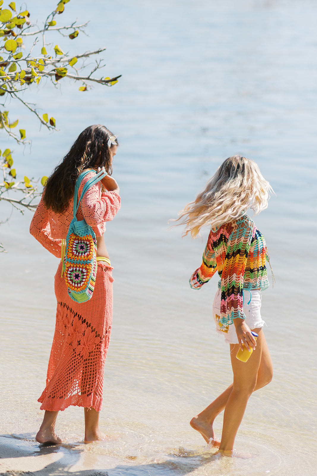 Peach Escape Maxi Skirt