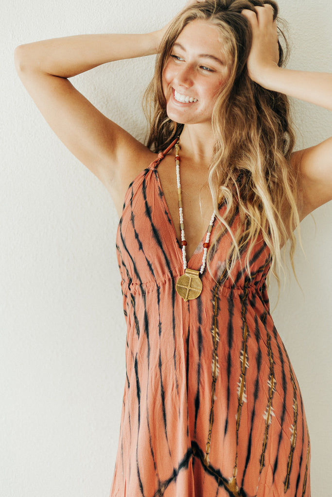 Rusty Maxi Dress