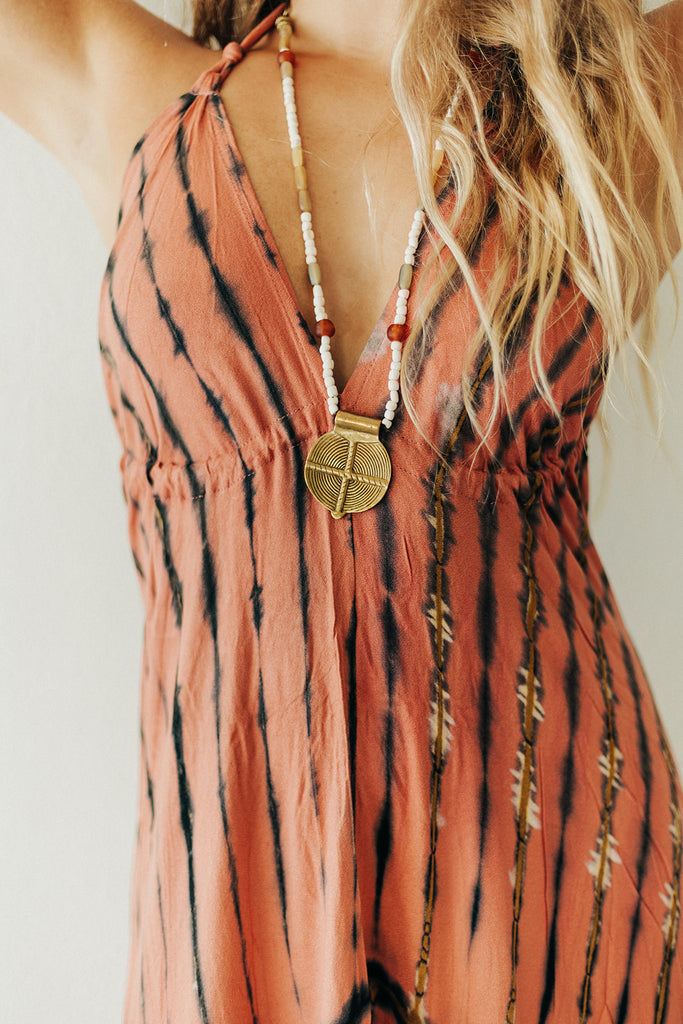 Rusty Maxi Dress