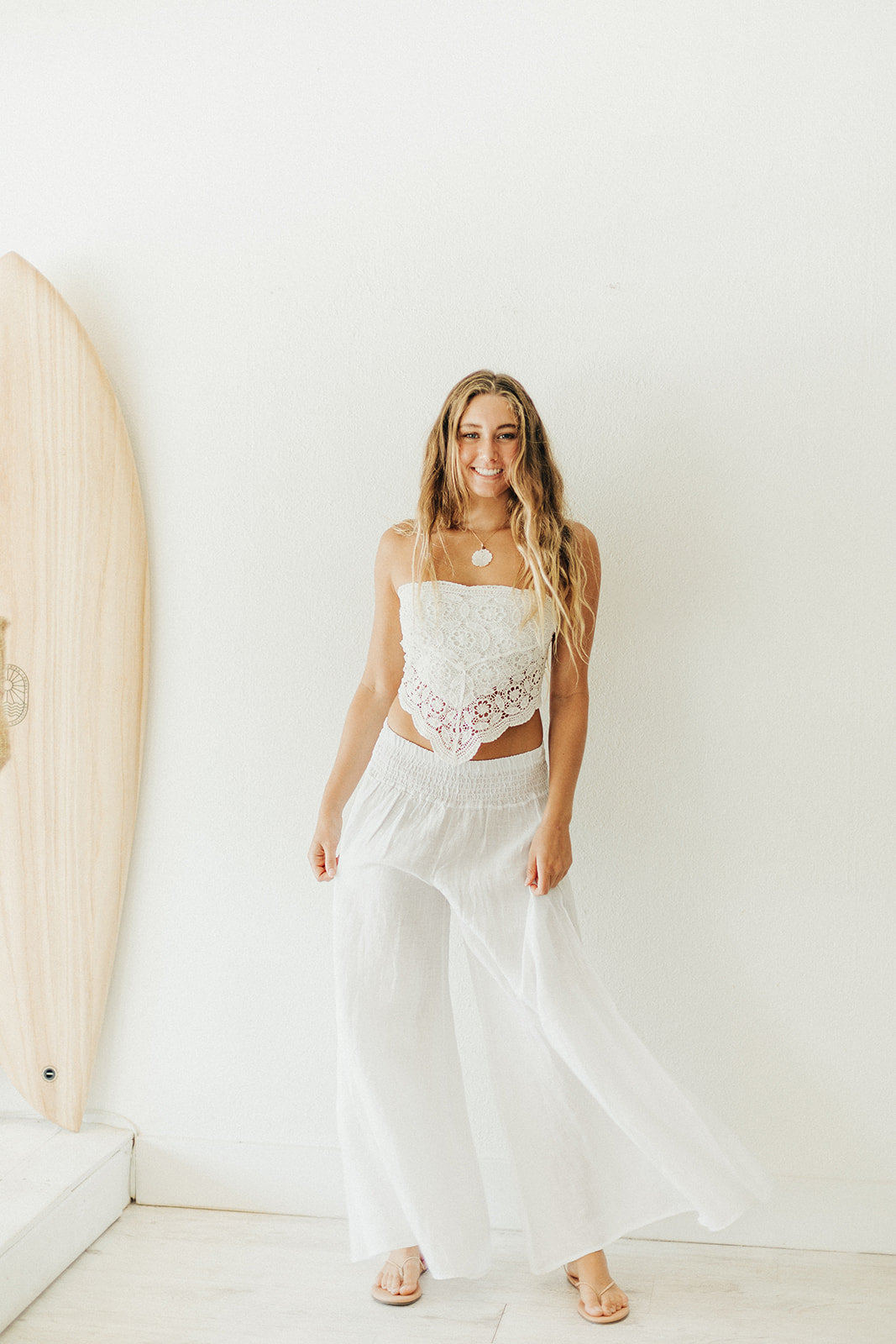 White Serenade Top