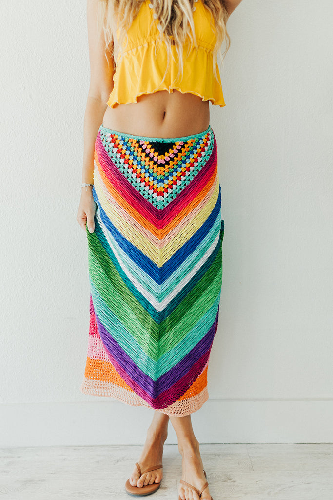 Sundara Crochet Skirt
