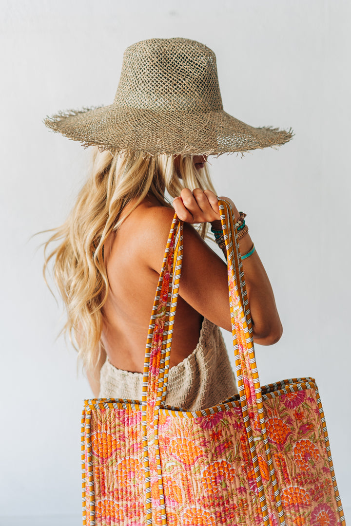 Naranja Block Print Bag