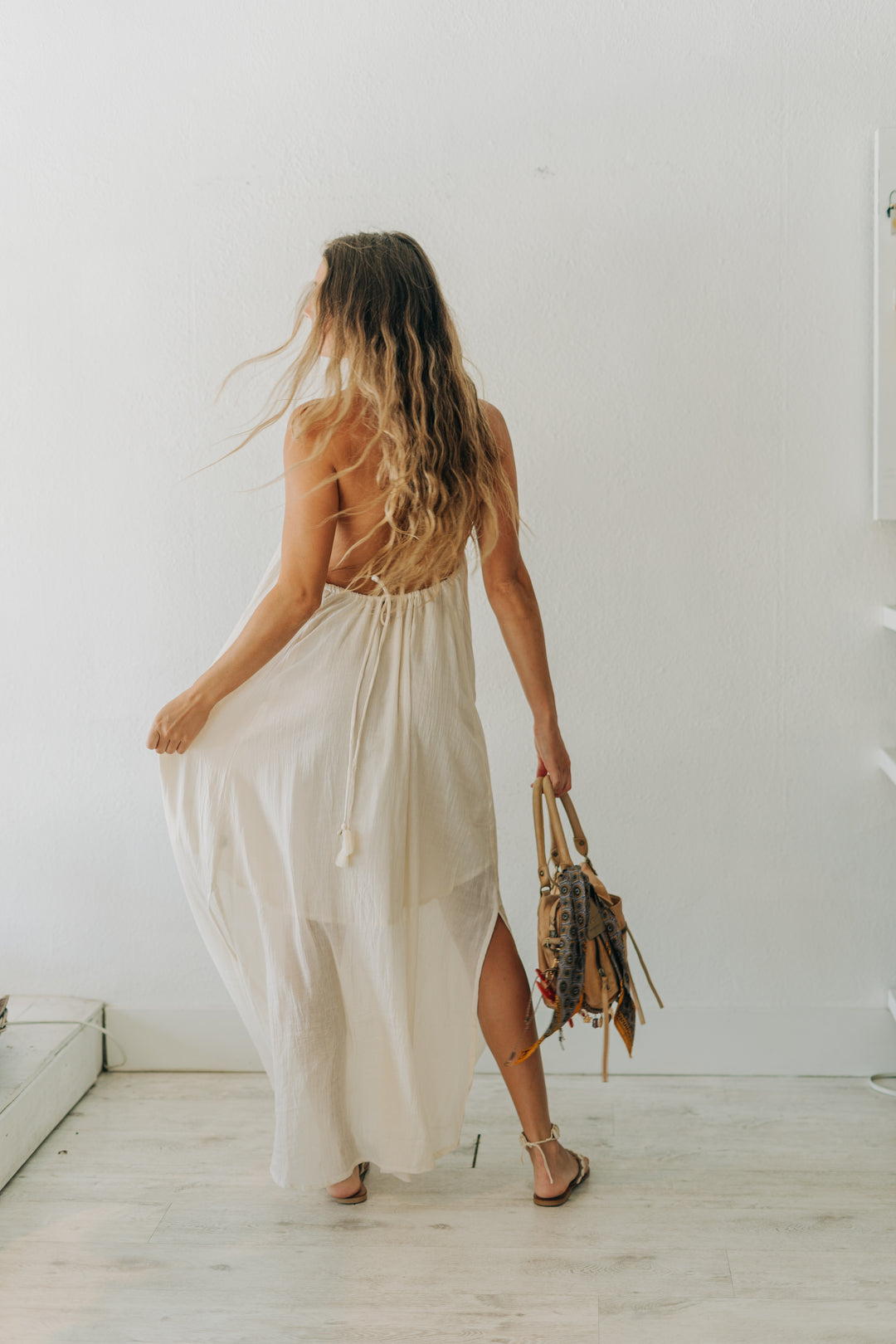 Breeze Cotton Maxi Dress