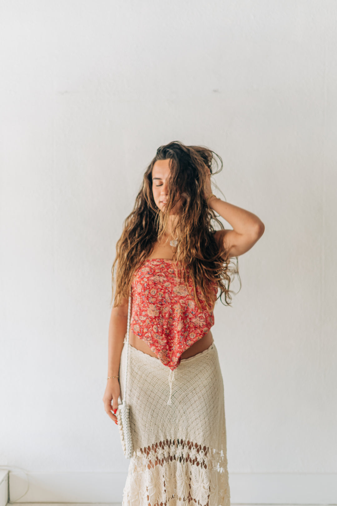 Spring Scarf Top
