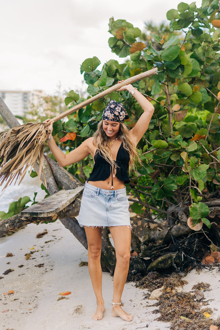 Cowrie Shell Halter Top