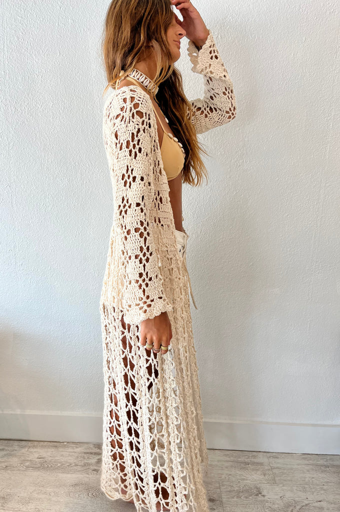 Noche en Tulum Maxi Cardigan