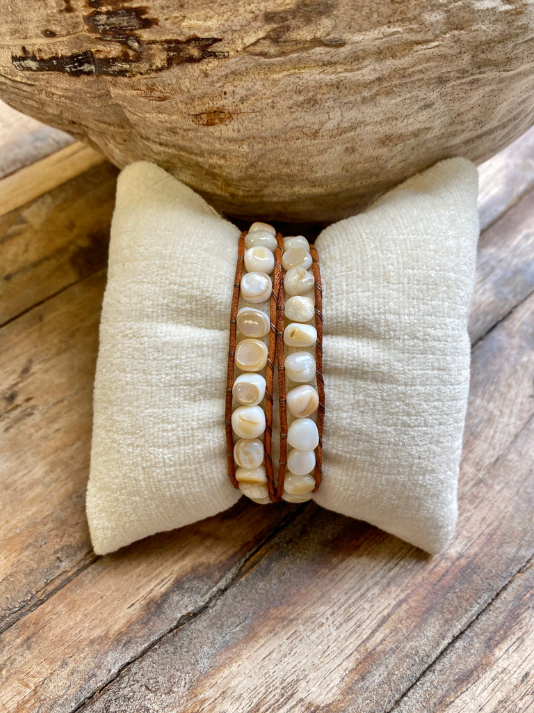 Sandy Palms Wrap Bracelet