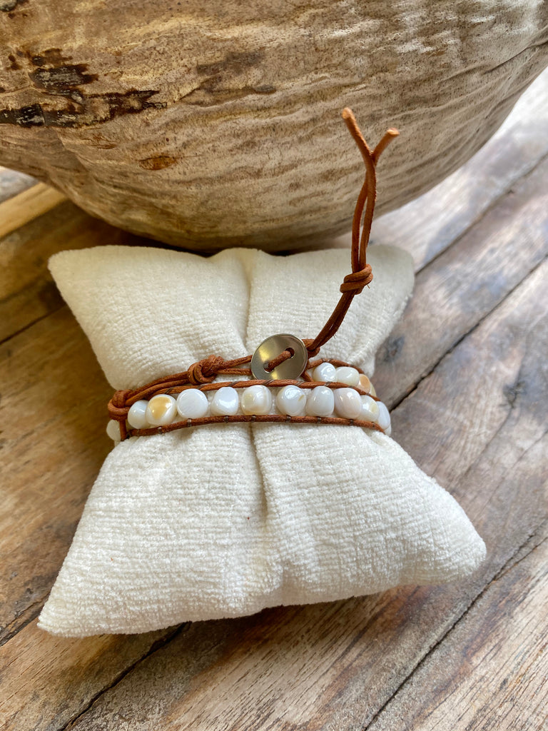 Sandy Palms Wrap Bracelet