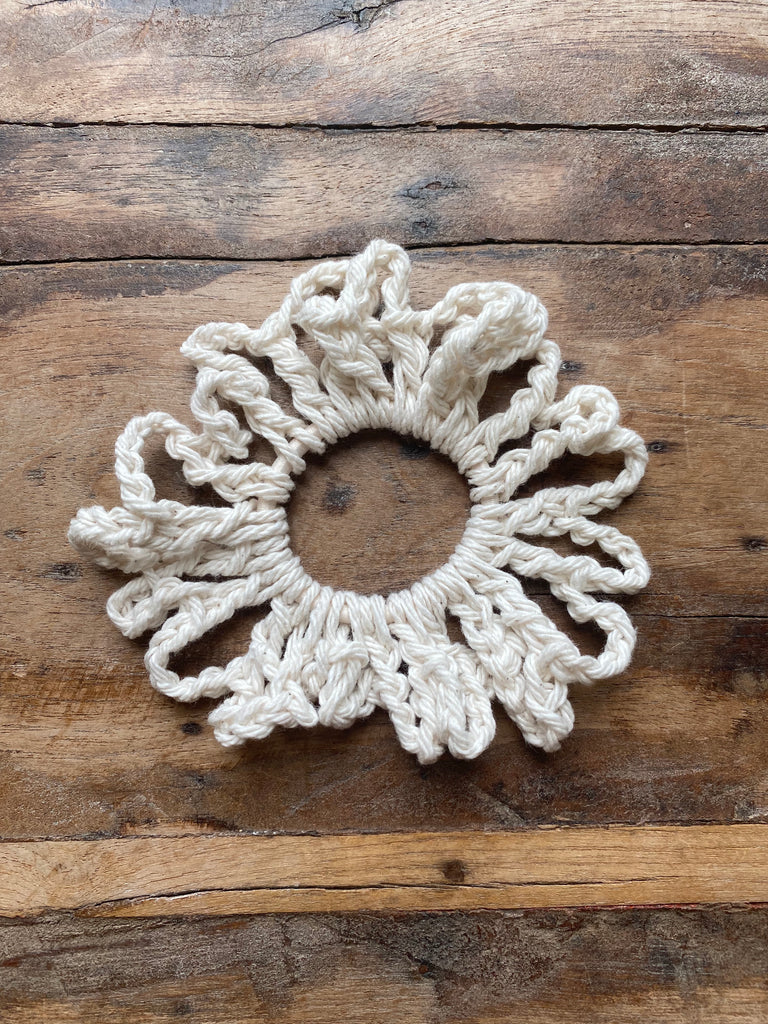 Abu Tita Crochet Scrunchie