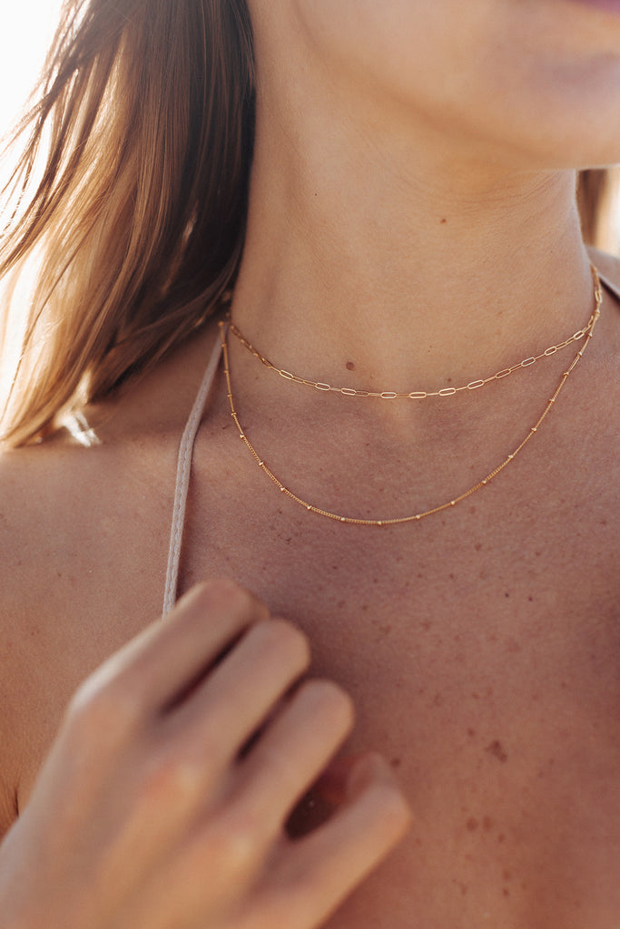 Naia Two Layers Necklace