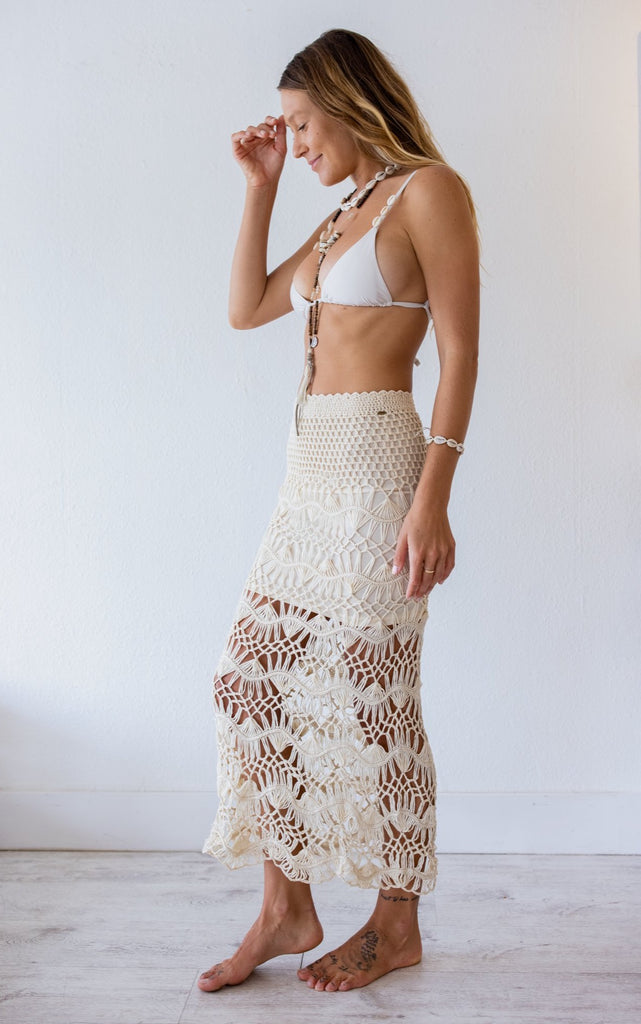 Rosemary Crochet Maxi Skirt
