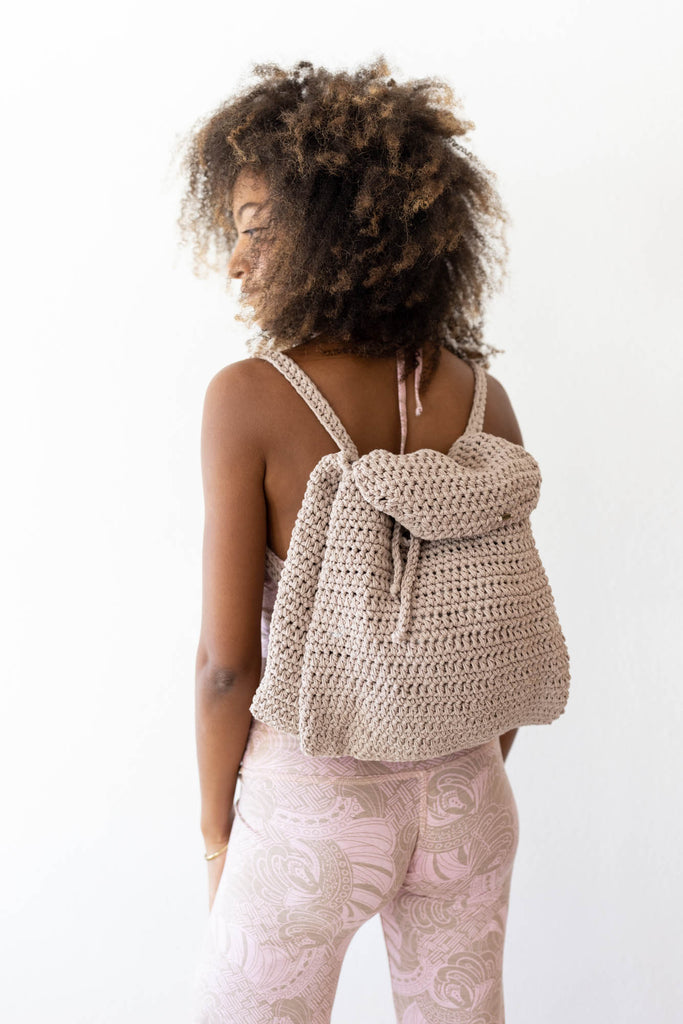 Hazelnut Crochet Bag